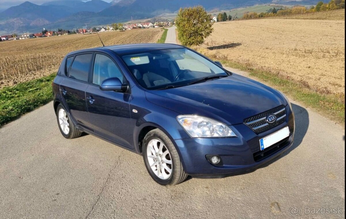 Kia ceed, 1.6 benzín, automat, 89kw, r.2007