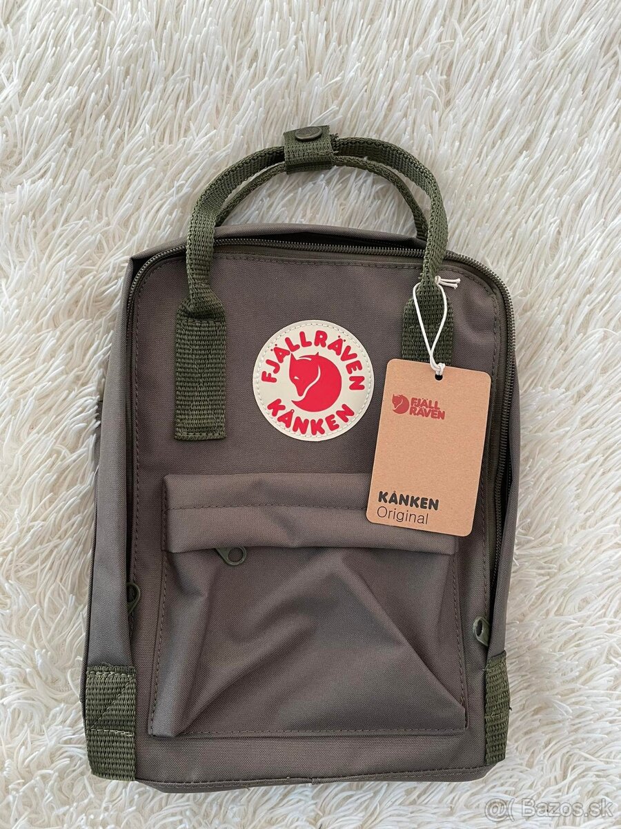 Batoh Fjällräven Kanken military zelený 7L