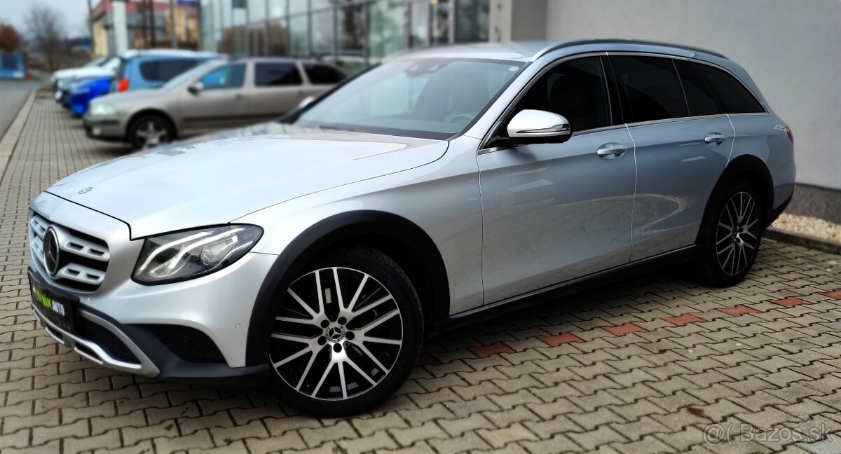 MERCEDES E220D ALL-TERRAIN,2020,9G,NEZAVISLE TOPENI,1M,DPH