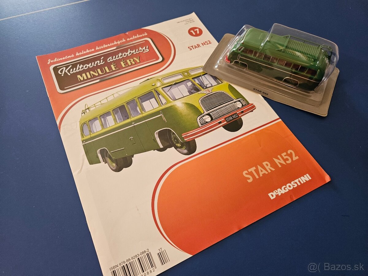 DeAgostini STAR N52 Kultovní autobusy #17 1:72