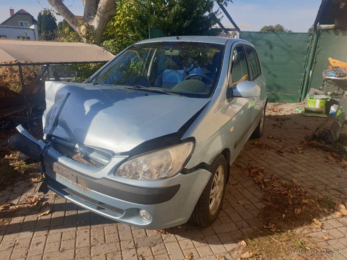 Rozpredam hyundai getz 1.4 71kw rok 2006