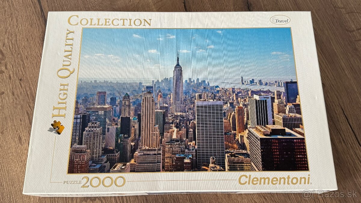 Puzzle Clementoni New York 2000ks