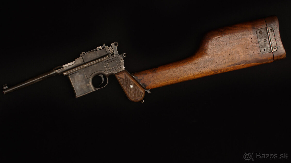 Na predaj LEGENDARNA pistol MAUSER C96 7,63mm