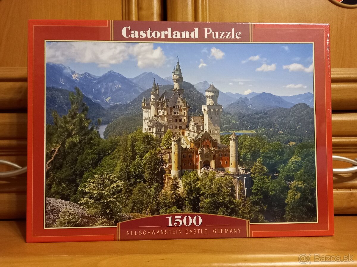 Nové puzzle Castorland 500 a 1500 dielov