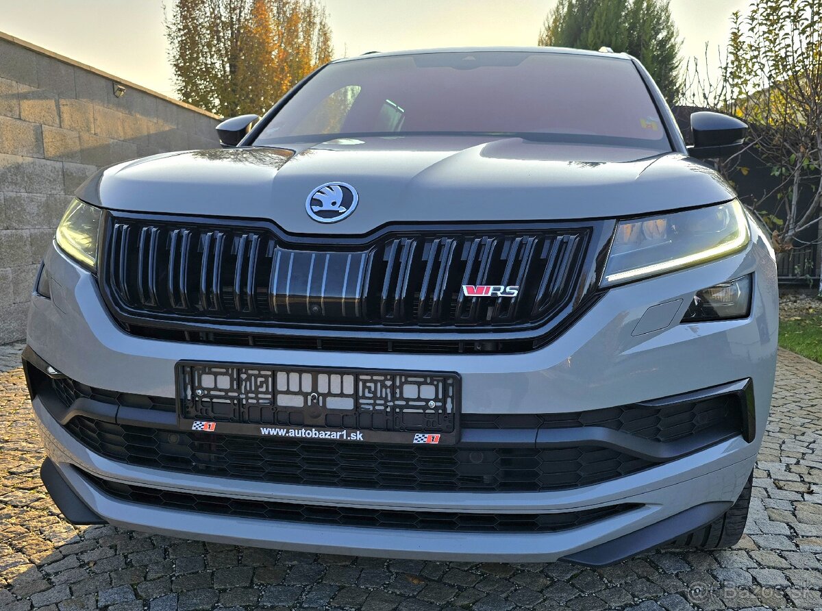 ✅️ŠKODA KODIAQ RS 176KW 4x4, 2021,CANTON,DCC,360°,KAMERY✅️