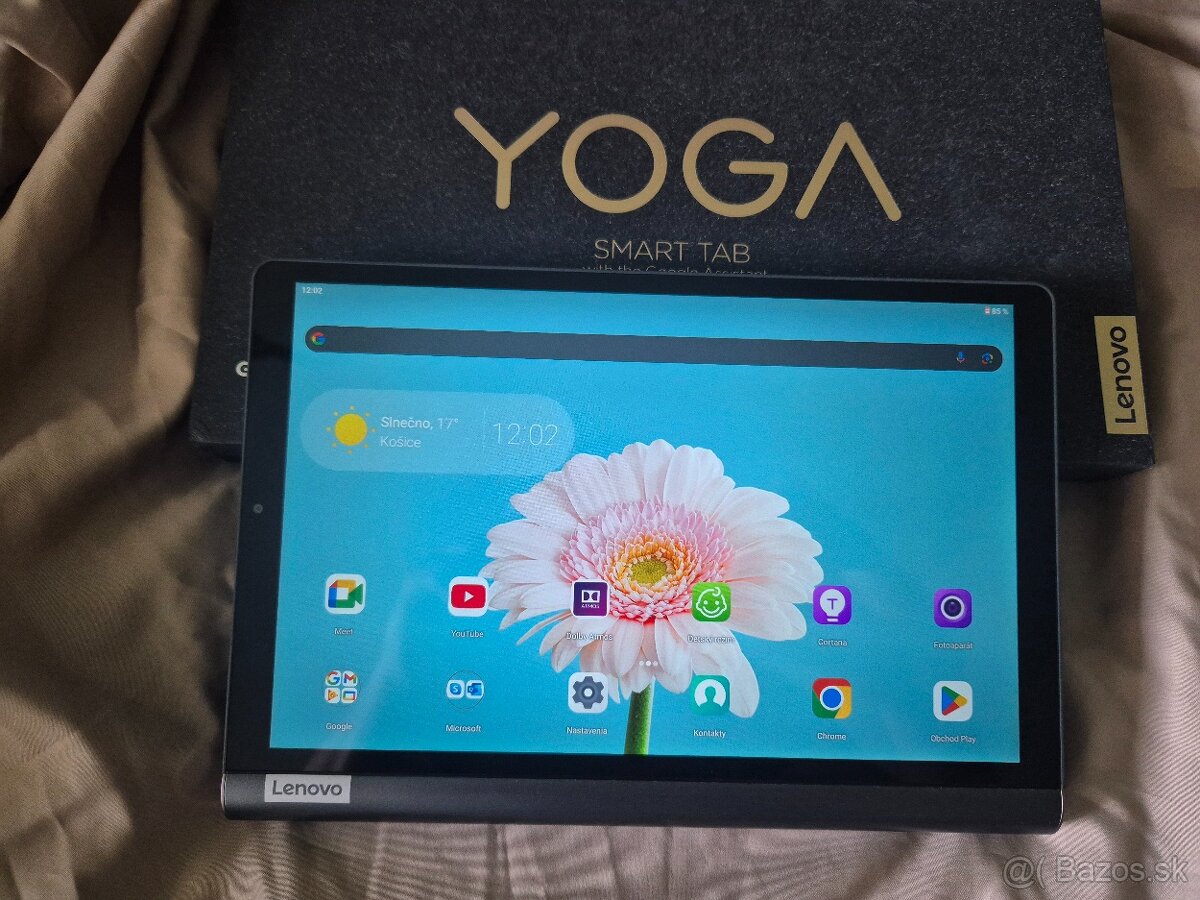 Lenovo YT-X705f tablet 3gb ram 32 pamäť sivy veľmi pekný sta