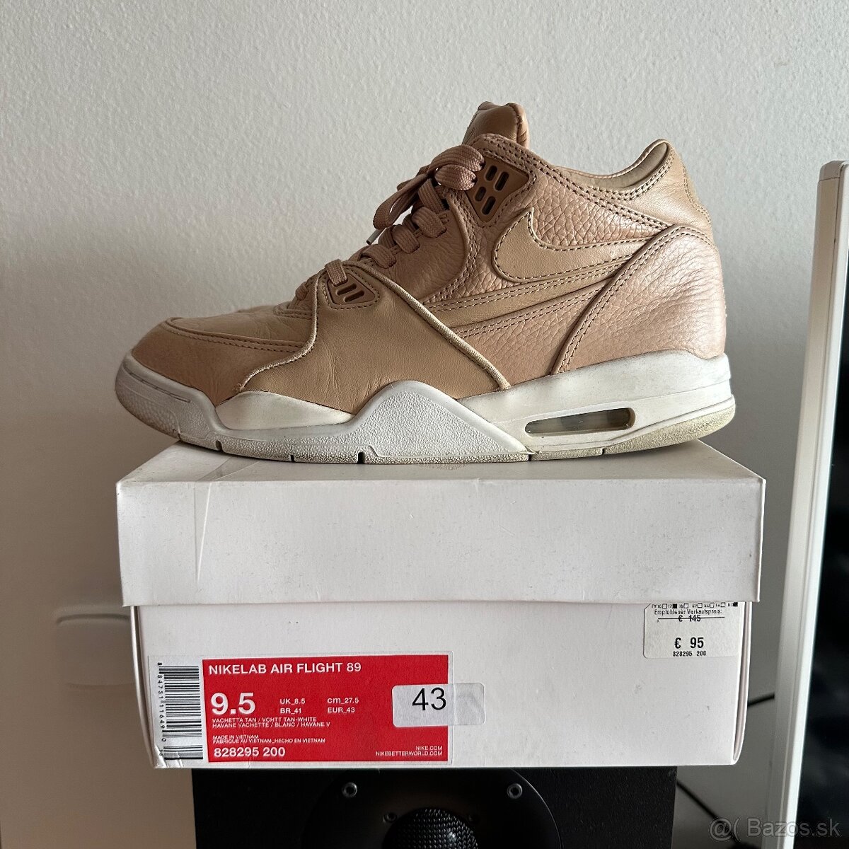 Nike Air Flight '89 Vachetta Tan, 43