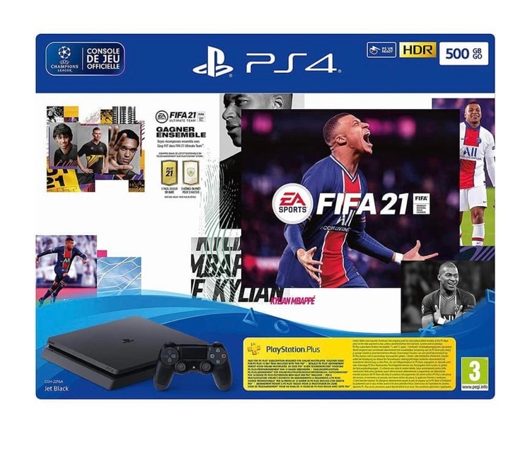 ps4 slim+ fifa 21