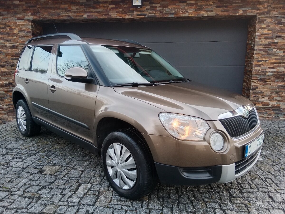 Škoda Yeti 1.2TSI 77kW 2012, DSG, Jen 146Tis Km, Full Servis