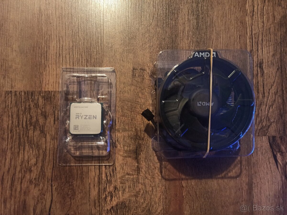 AMD Ryzen 5 1600+chladič