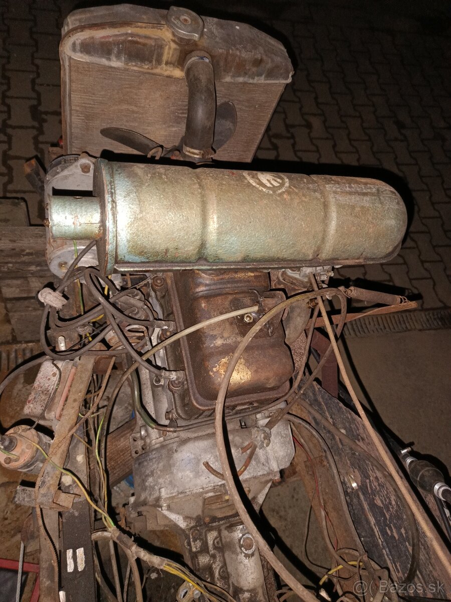 Motor 1202 v nálezovom funkčnom stave