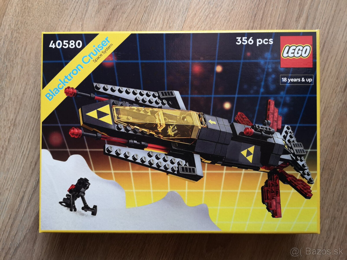 Lego Blacktron Cruiser 40580 nové lego - retro tematika