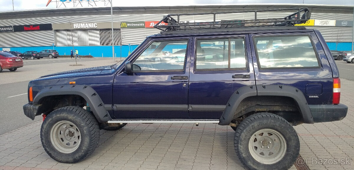 Predam lift kit zvyseny podvozok pre Jeep Cherokee XJ