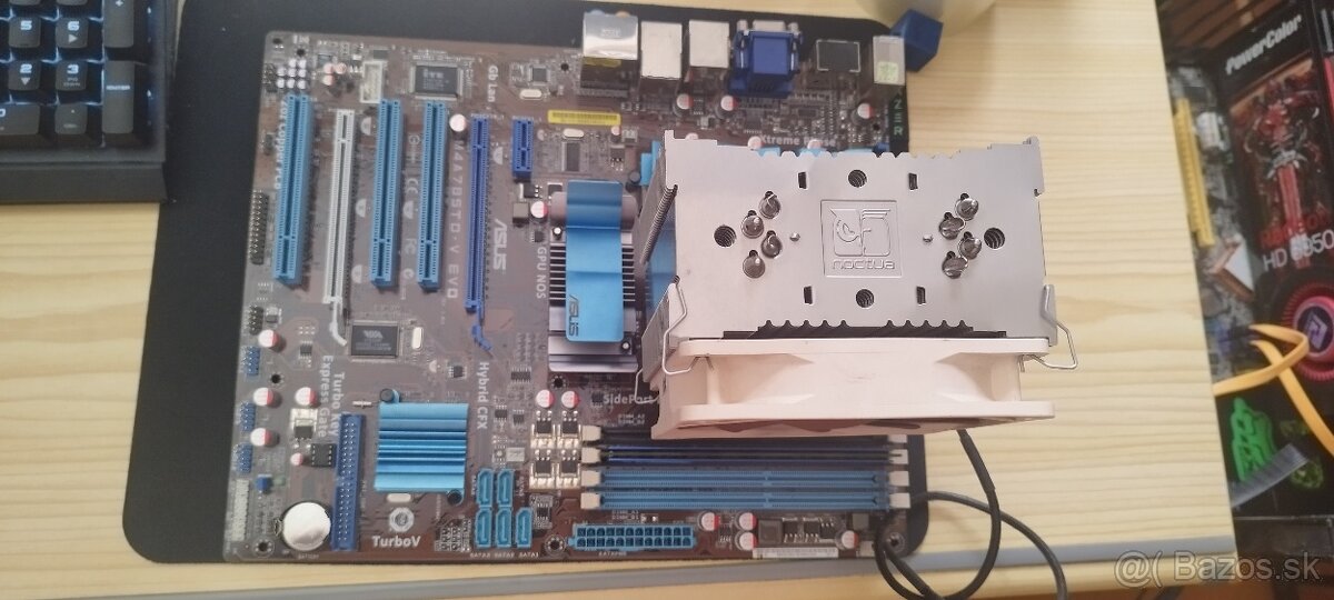 Combo Athlon X4 640 + ASUS M4A7 + Noctua