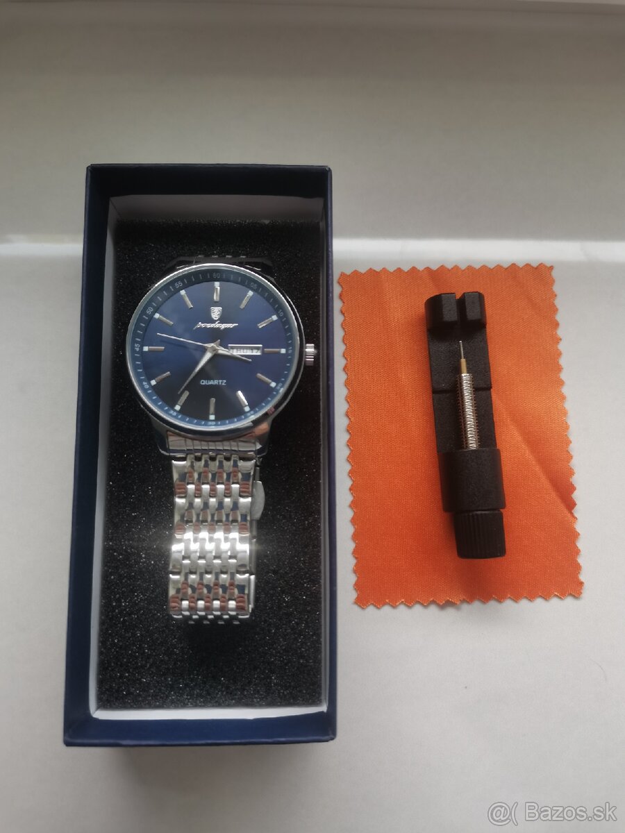 Pánske štýlové hodinky - modré