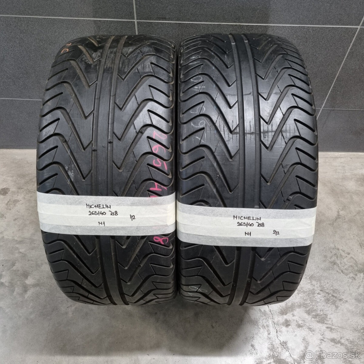 Letné pneumatiky 265/40 R18 MICHELIN