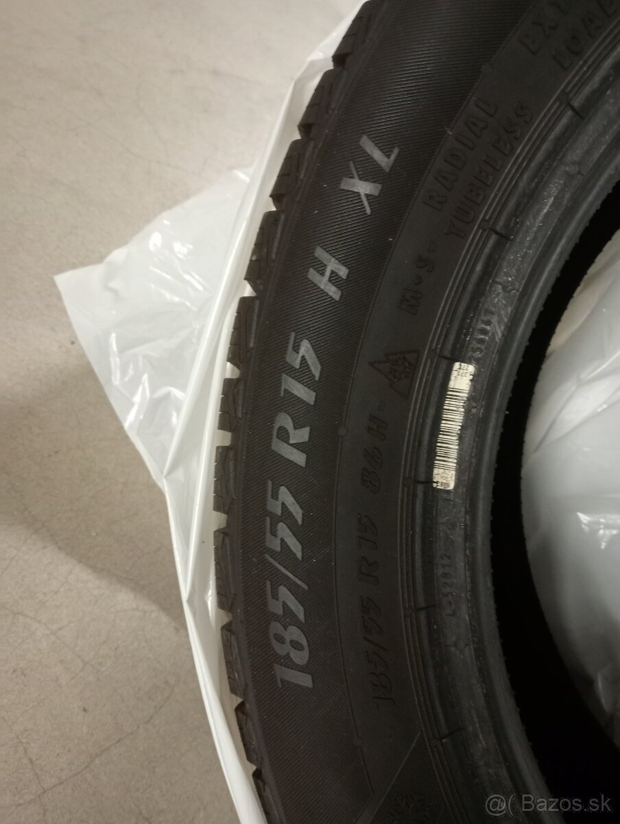 185/55R15 H XL - 4.ks zimné pneu FIAT 500 BSG