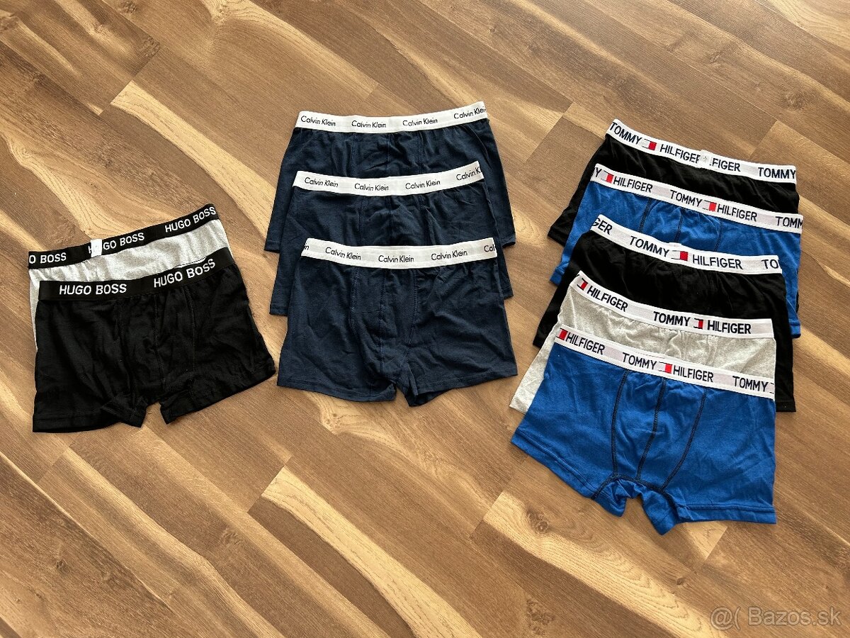 Pánske boxerky Tommy Hilfiger Calvin Klein Hugo Boss veľk. L