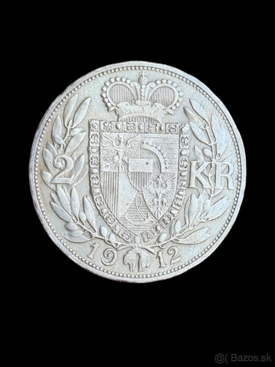 2 Krone 1912 - Lichtenstein