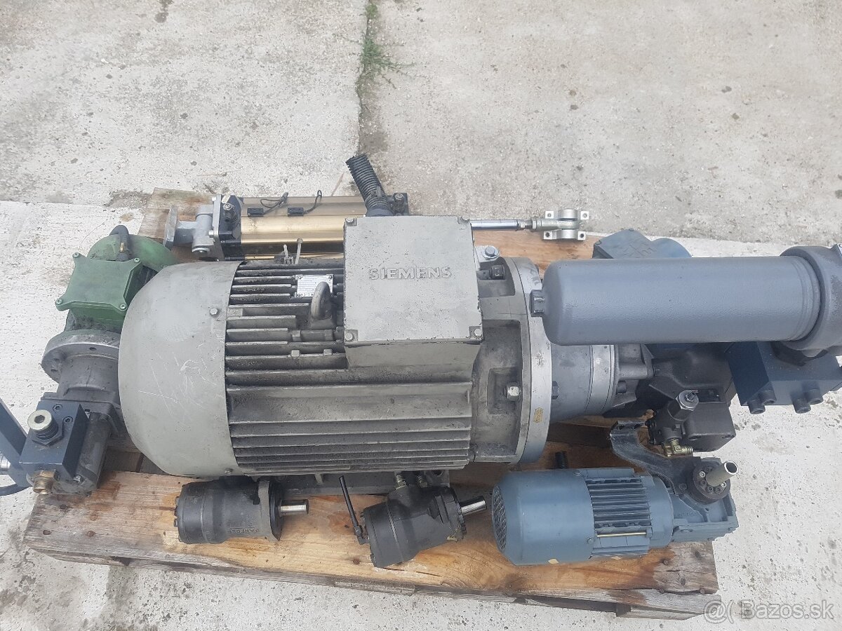 Elektromotor siemens aj s prevodovkou 22kw