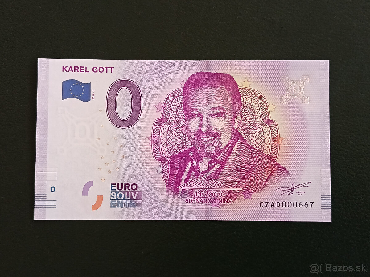 0 euro Karel Gott