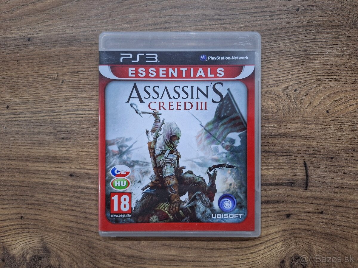 Assassins Creed 3 CZ na PS3