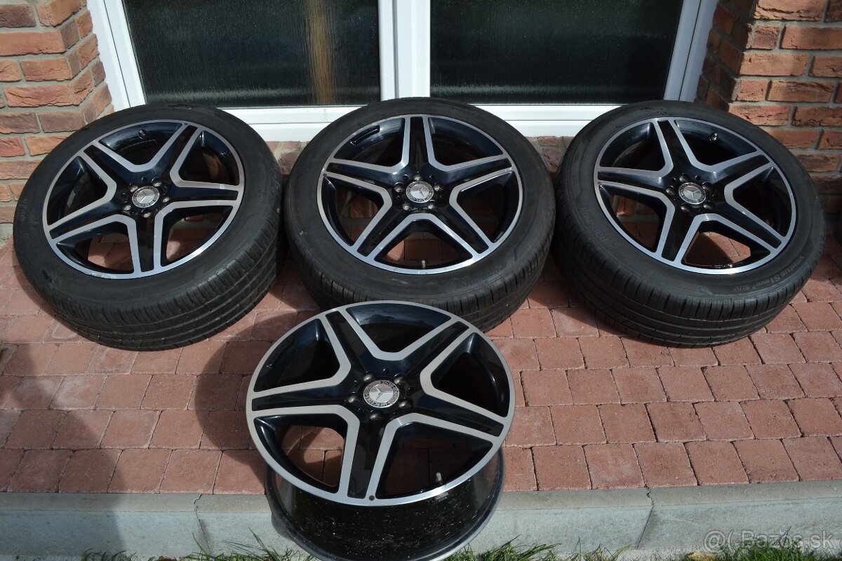 5x112 R20 Mercedes GLE W166 + 265/45 R20 letne Hankook 3ks