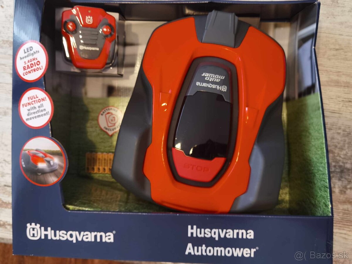 Detská hračka - robotická kosačka Husqvarna Automower