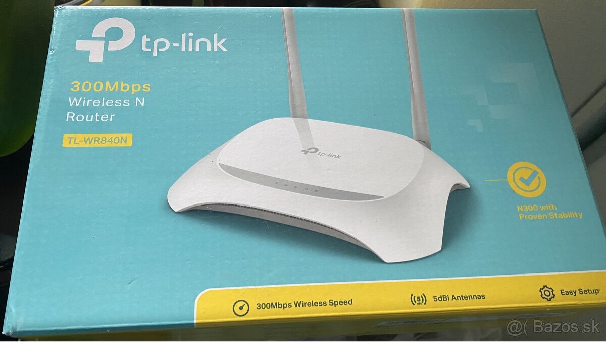 Predám TP-LINK 300Mbps Wireless N Speed, WiFi router