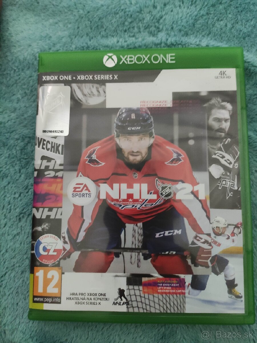 Predám hru XBOX NHL21