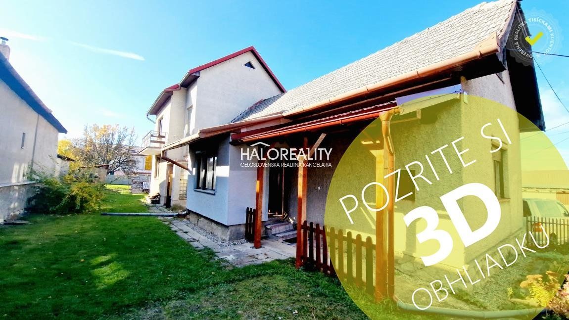 HALO reality - Predaj, šesťizbový rodinný dom Horná Štubňa -