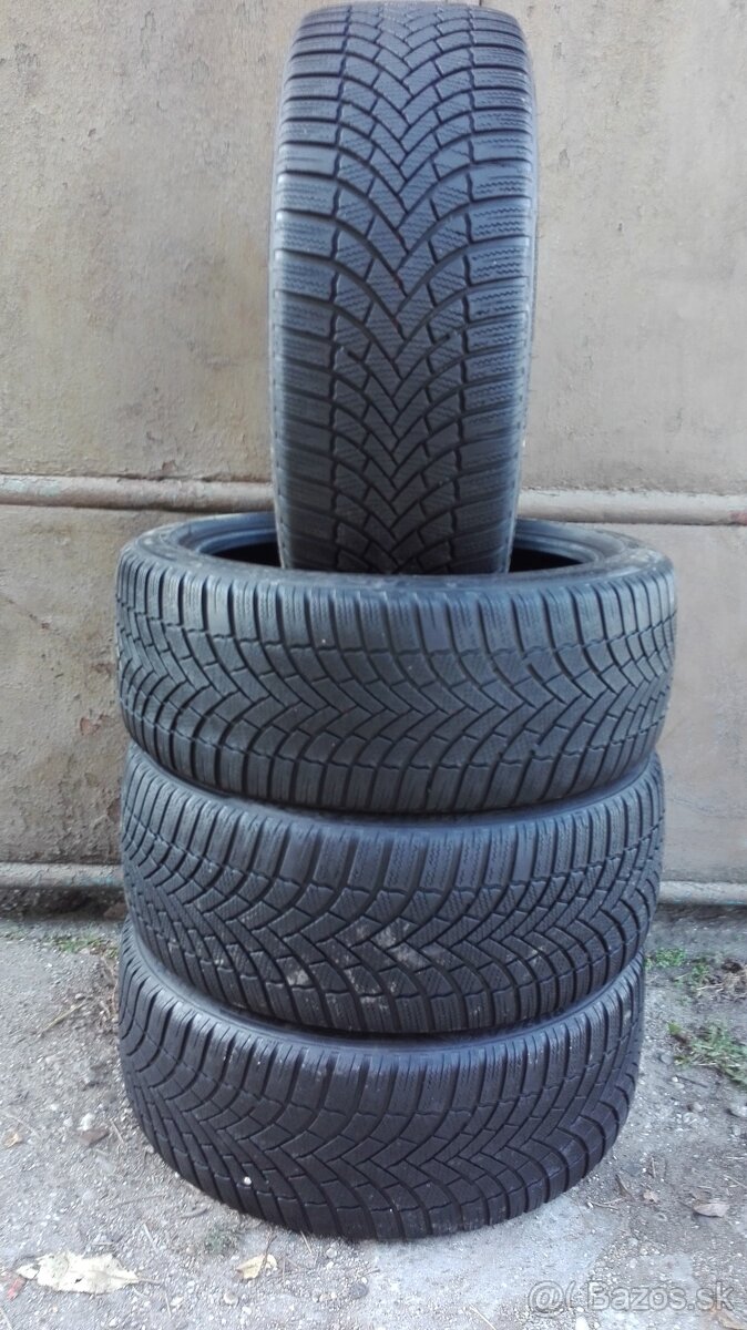 Predám 4-Zimné pneumatiky Bridgestone Blizzak 225/45 R18