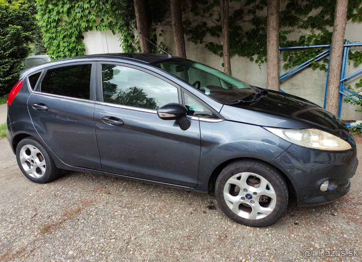 Ford Fiesta 1,25 benzín, 166tis Km, rv2009, STK, EK