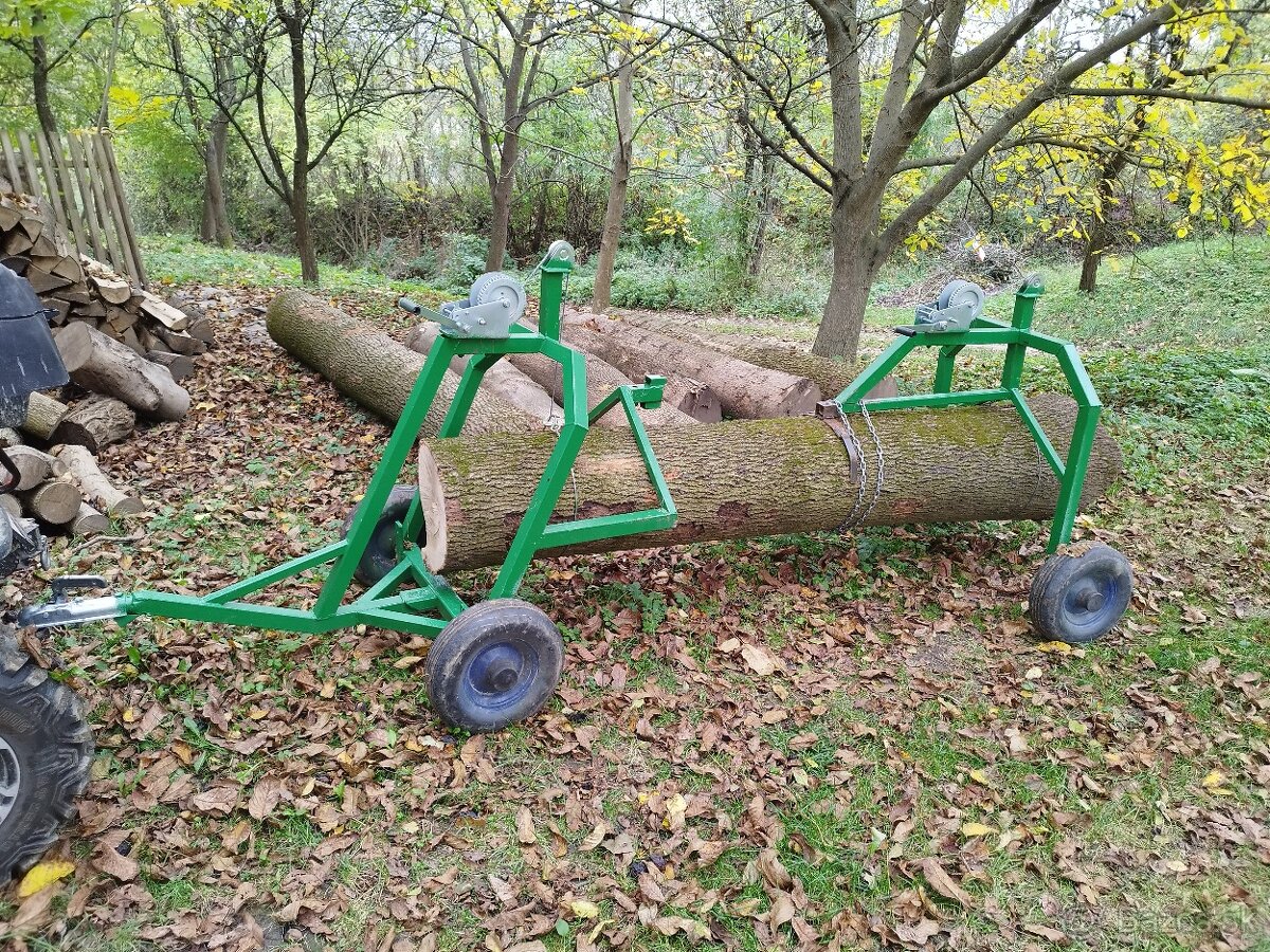 Vyvažačka dreva za štvorkolku