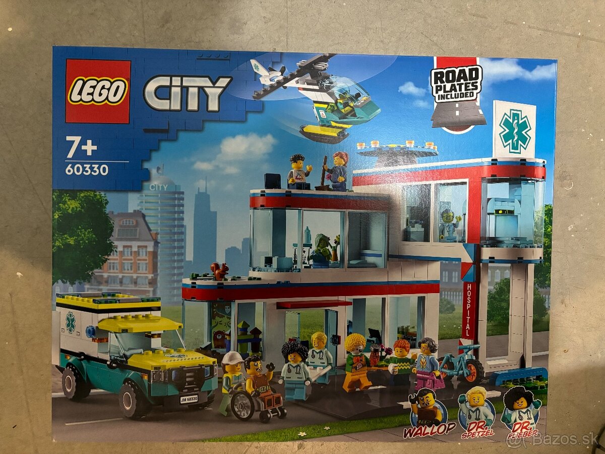 Predám Lego City Nemocnica 60330 nerozbalene