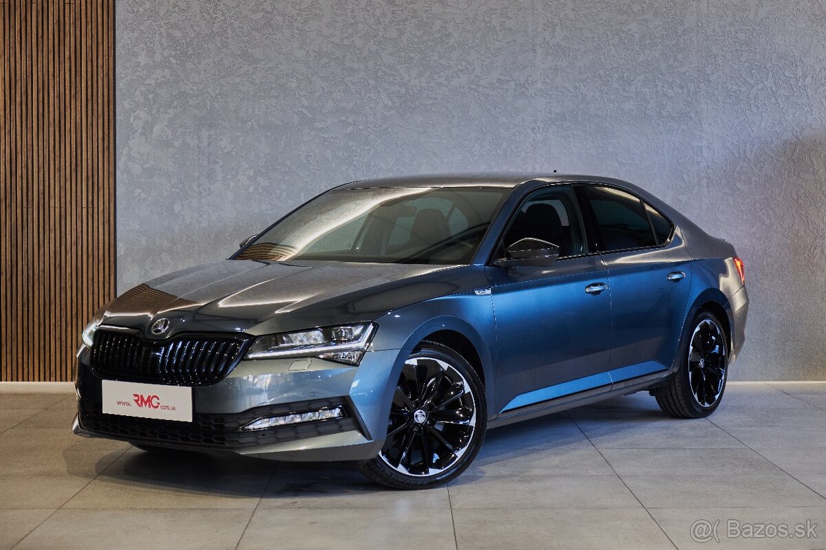 Škoda Superb Sportline 2.0TDI 140kW, automat, DPH