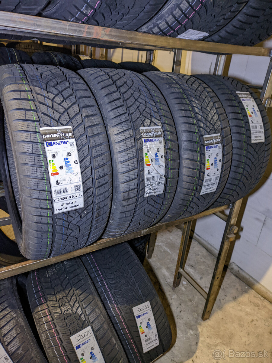 NOVÉ/ZIMNÉ pneumatiky GOODYEAR 235/40 R18 95V