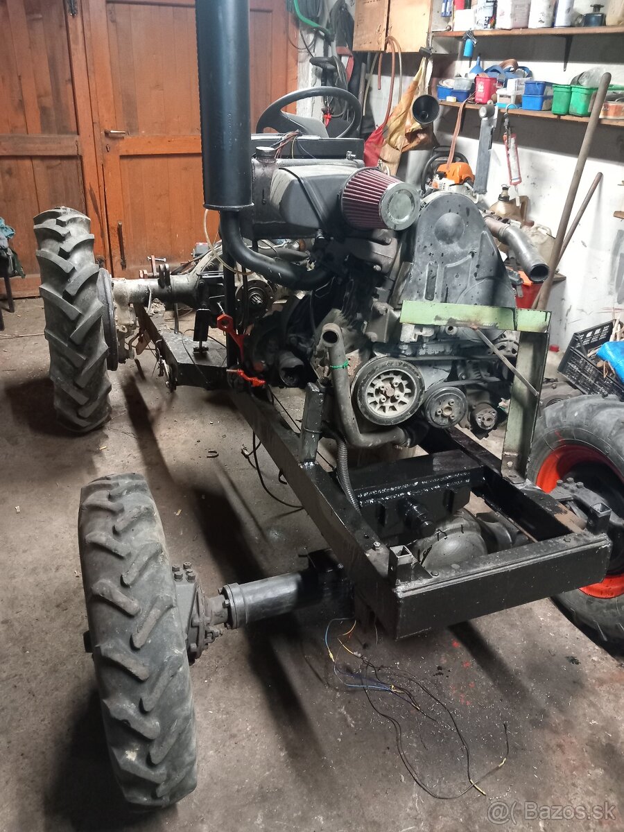 Traktor domácej výroby 4x4