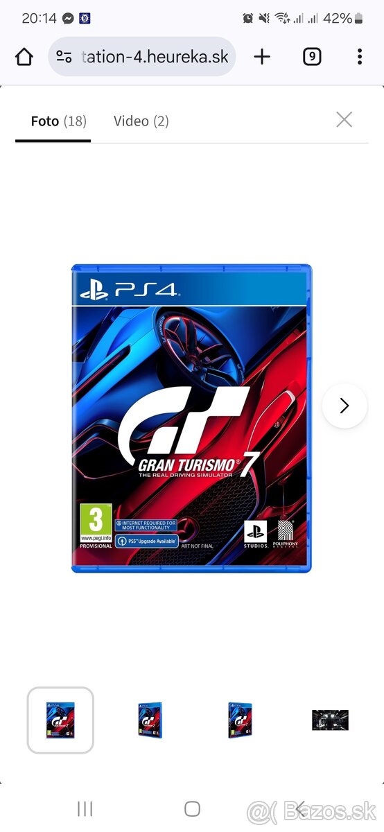 GRAND TURISMO 7 ZABALENE PS5