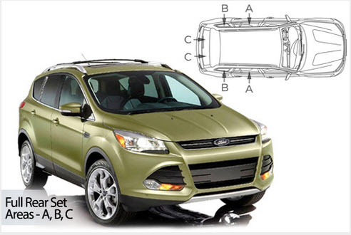 Slnečné clony Ford Kuga 2 (zľava -50%)