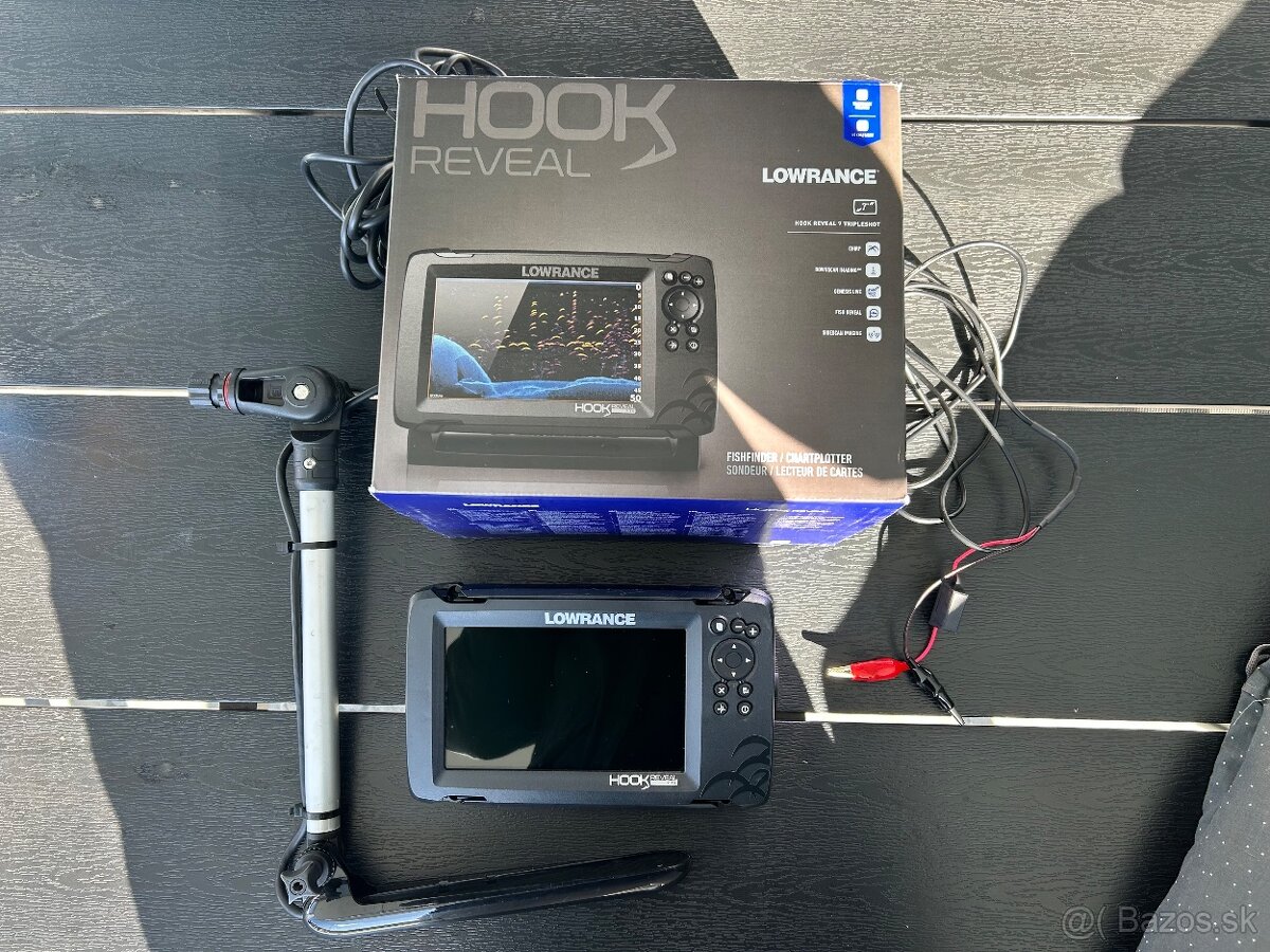 Sonar Lowrance Hook Reveal 7 Tripleshot