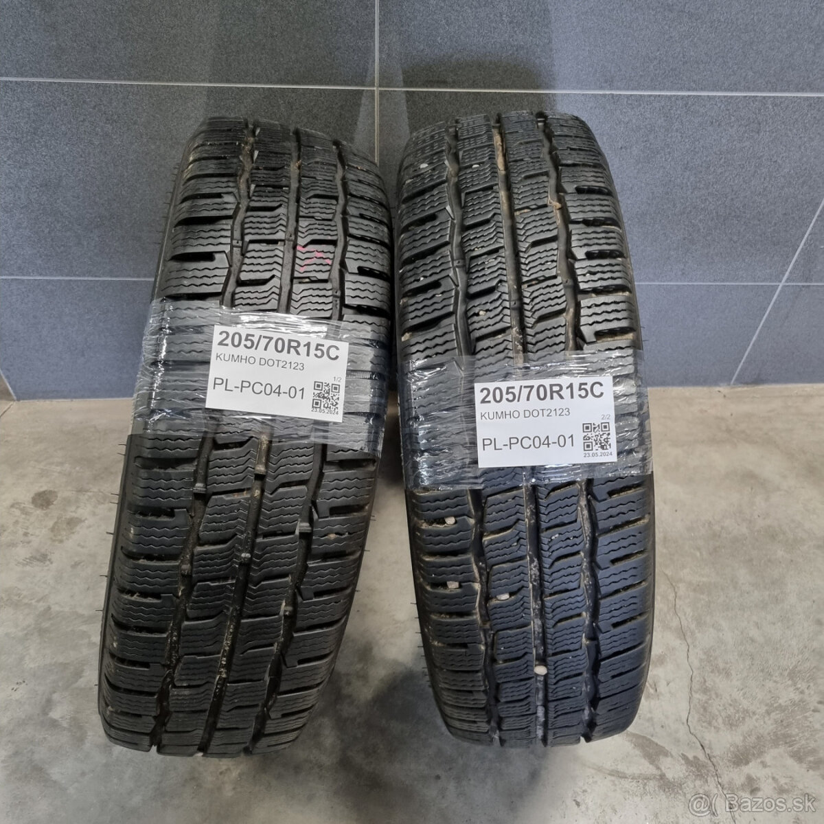 Pneumatiky na dodávku KUMHO 205/70 R15C