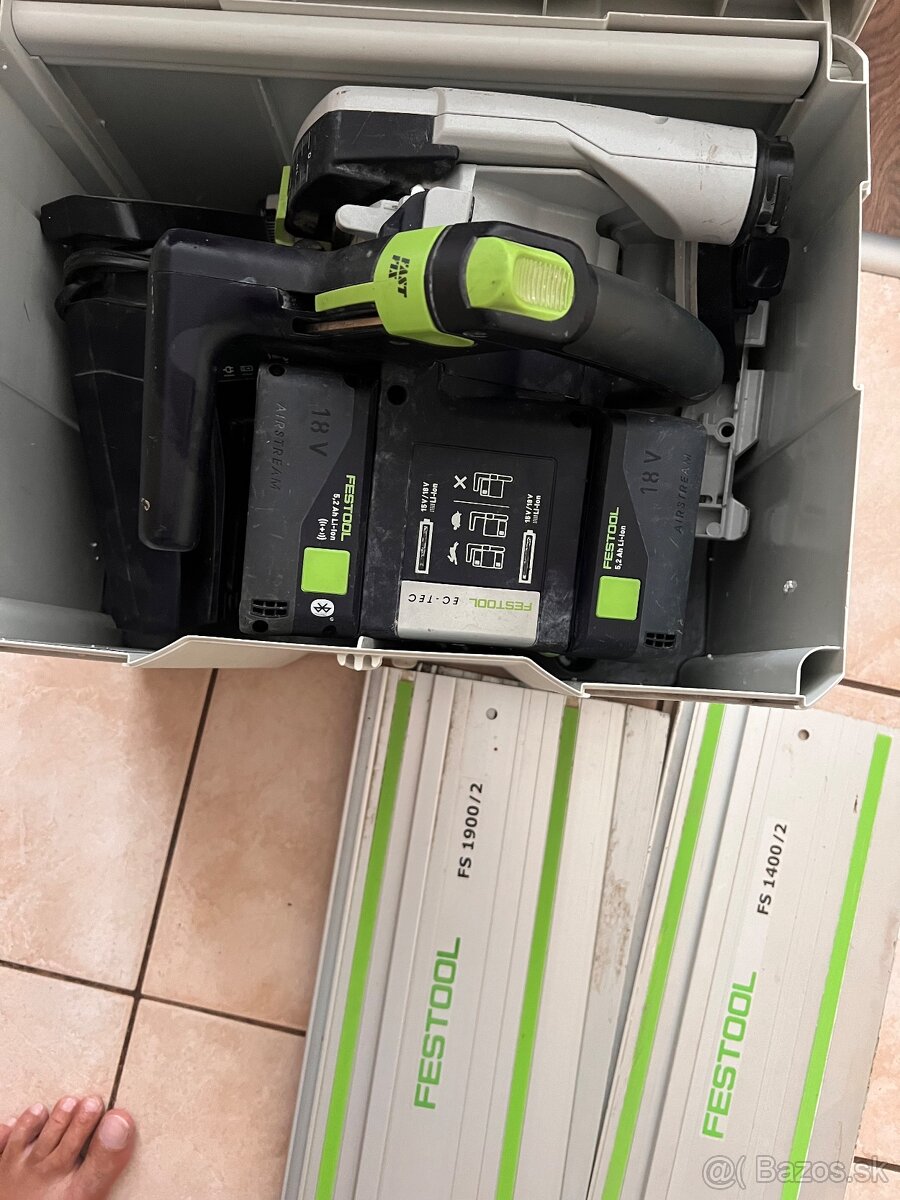 Aku ponorná pila Festool TSC 55 fs 1400 v kompletu rok 2019