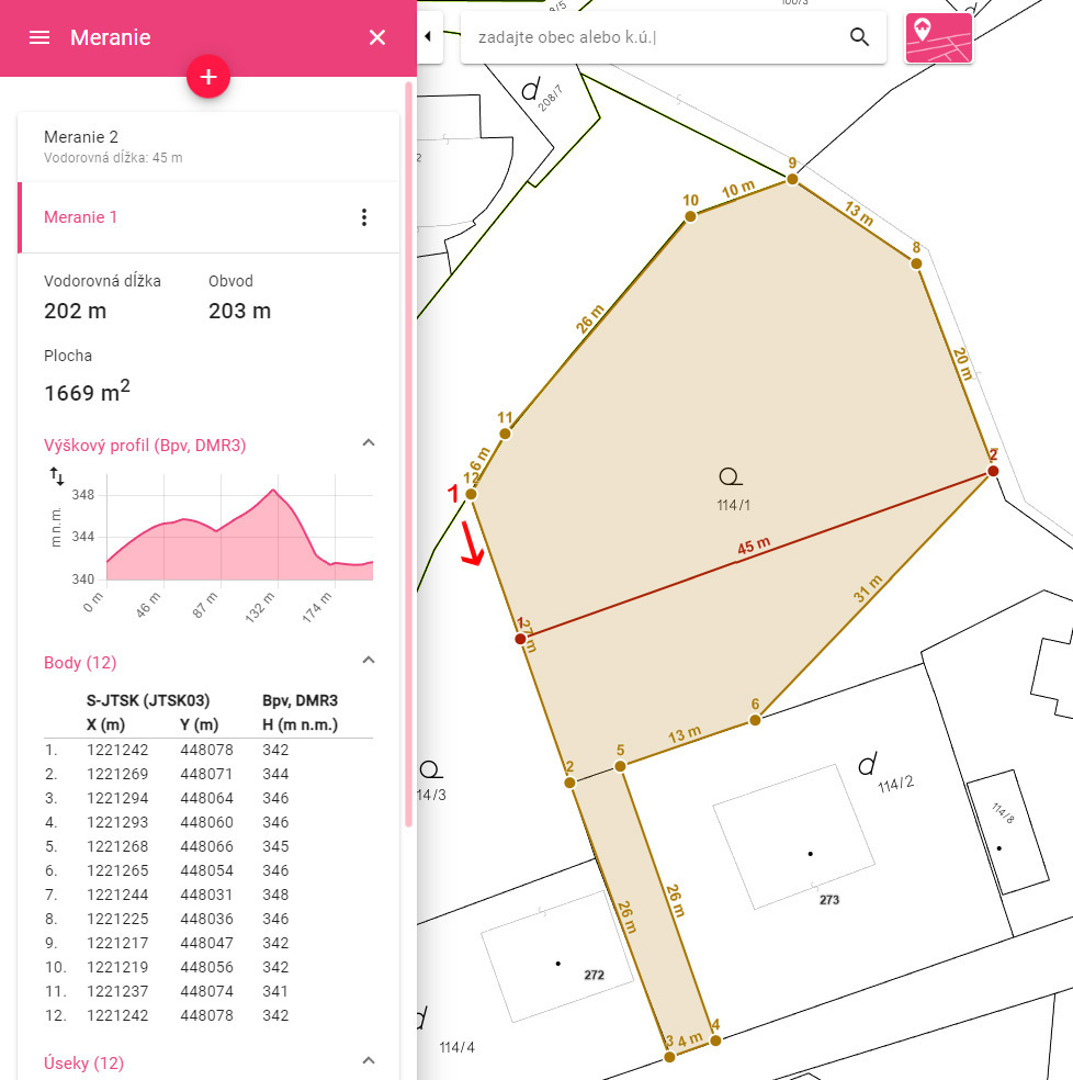 stavebny pozemok Prievidza - Chrenovec 2 X  800 m2 - 1600m22