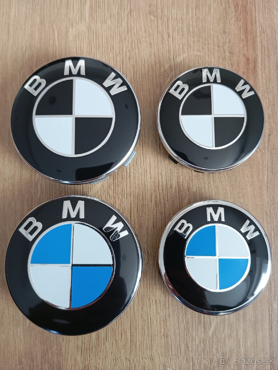 56 a 68 MM BMW stredové krytky