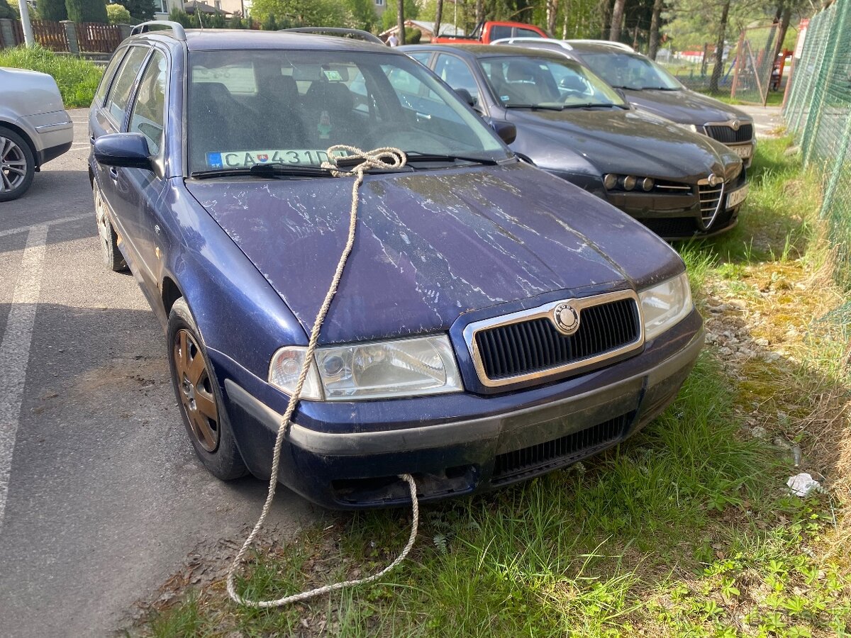 Skoda octavia combi 1.9 tdi 74kw rozpredam