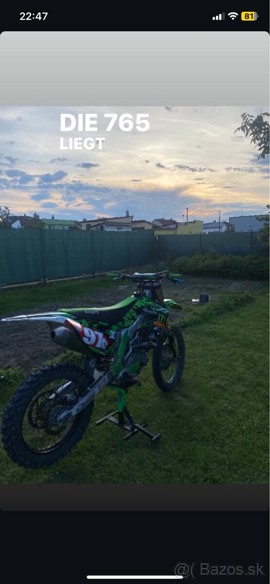 Predam plasty kx450f 2015