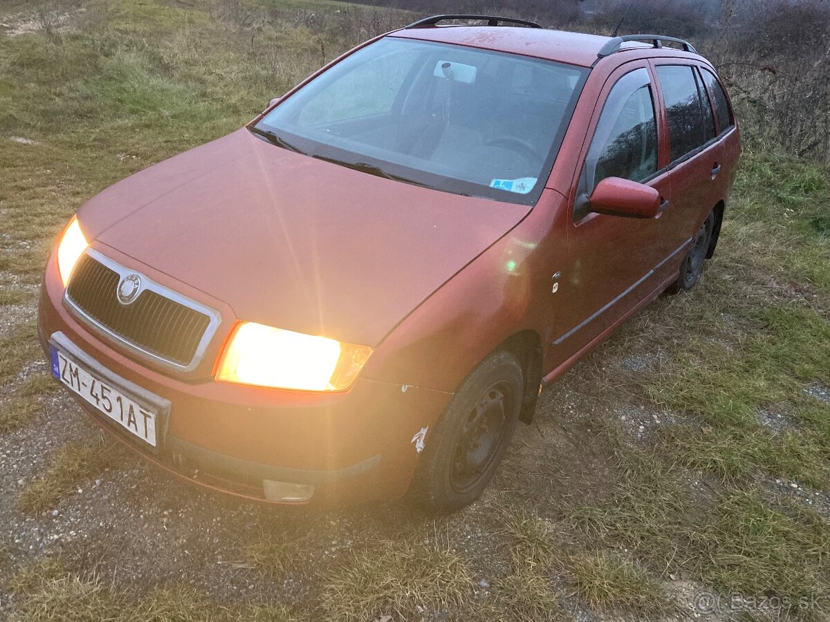 Predáme škodu Fabia combi 1,4 MPi