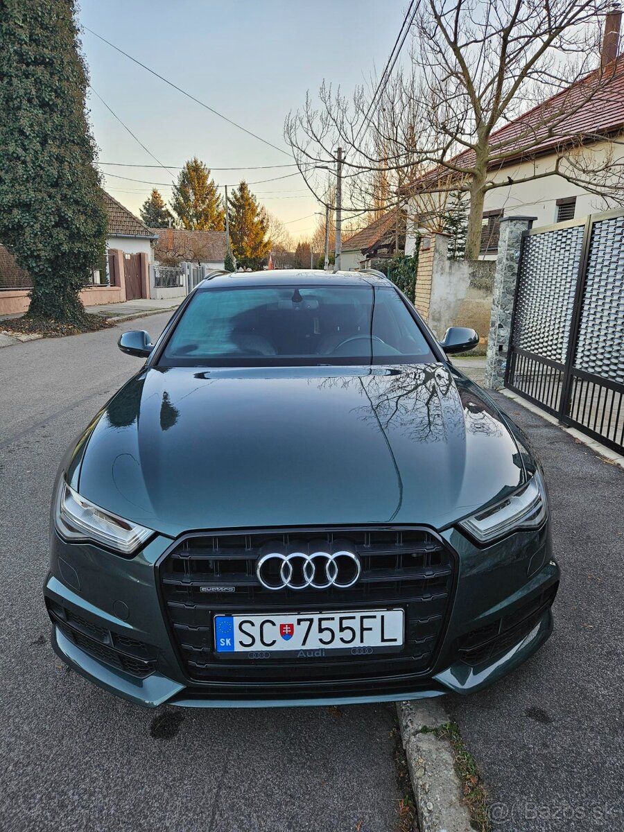 Audi A6 Avant (krasna farba a elektrony)