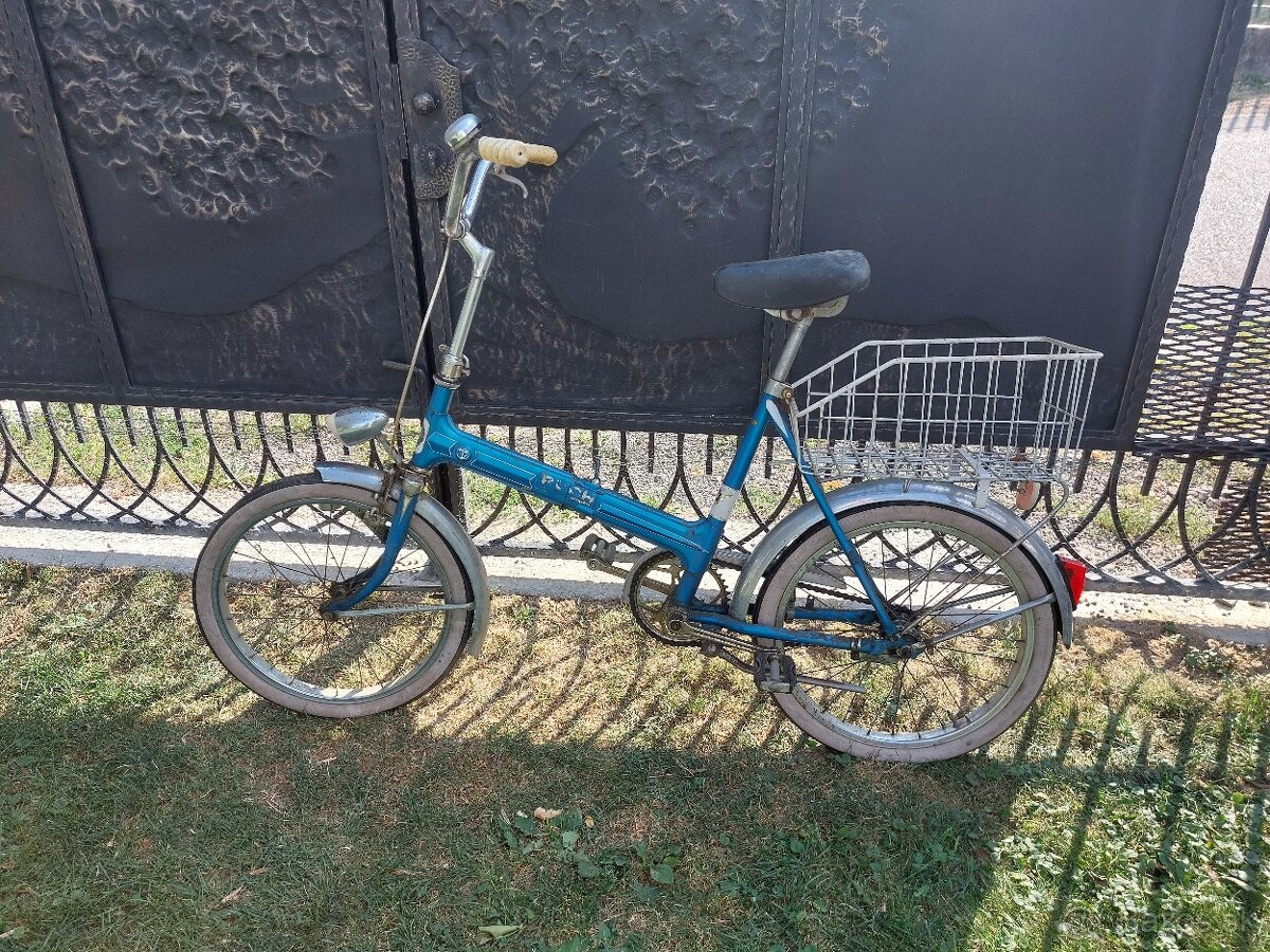 Retro skladací bicykel PUCH